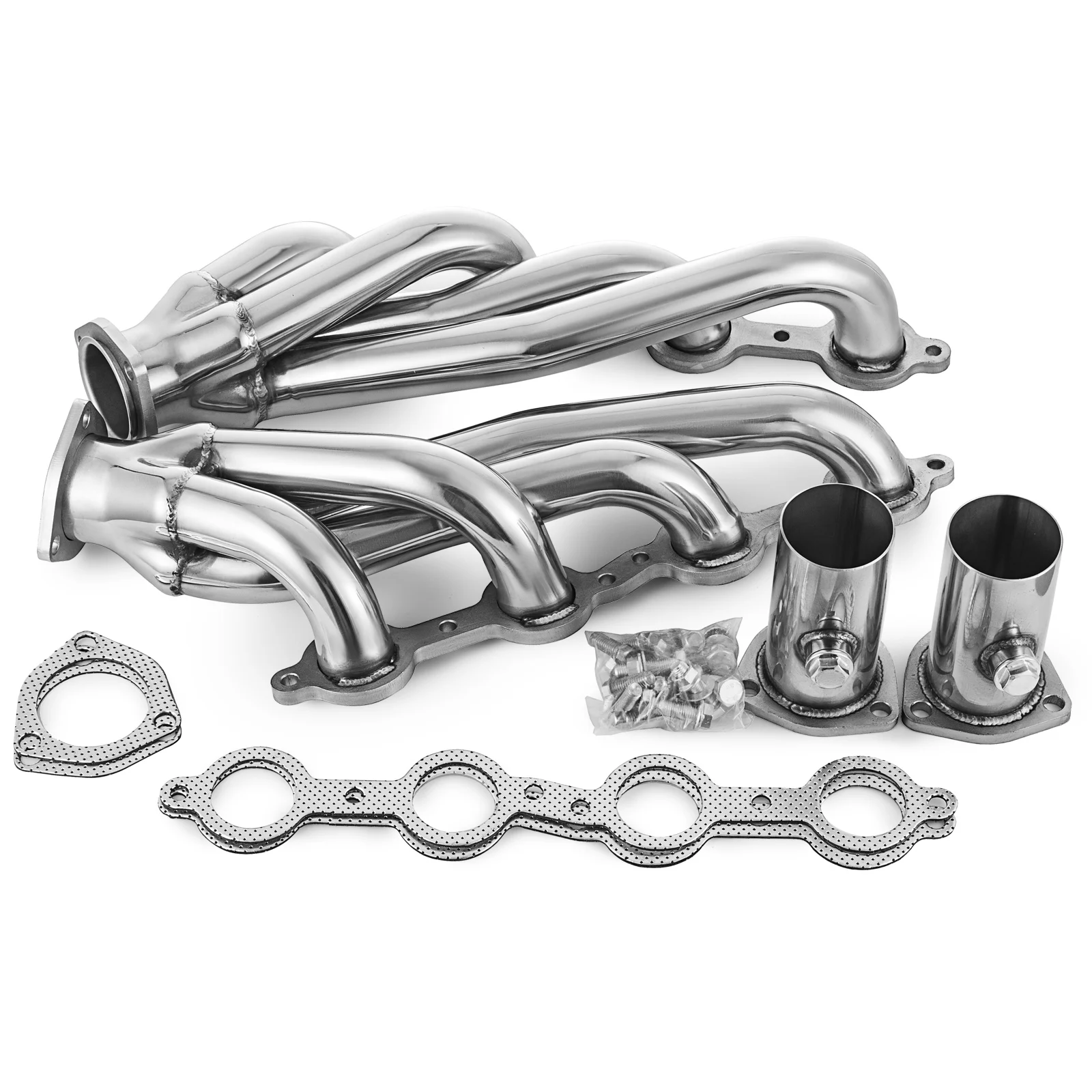 

stainless steel Exhaust Manifold Header for Chevy LS1 LS2 LS3 LS6 LS7 Shorty Chevelle Camaro