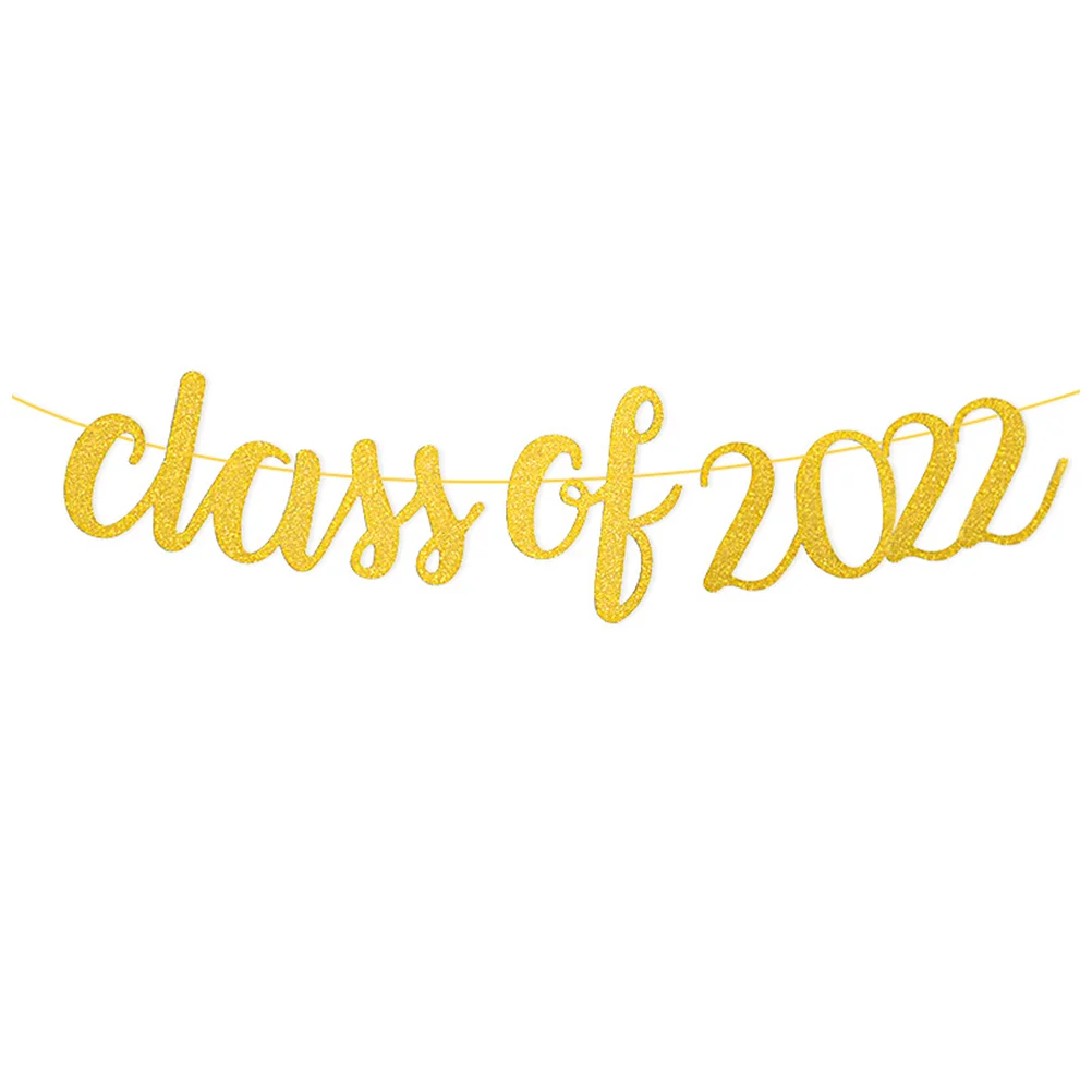 

Decorative Photo Background Banner 2022 Graduation Party Hanging Decoration