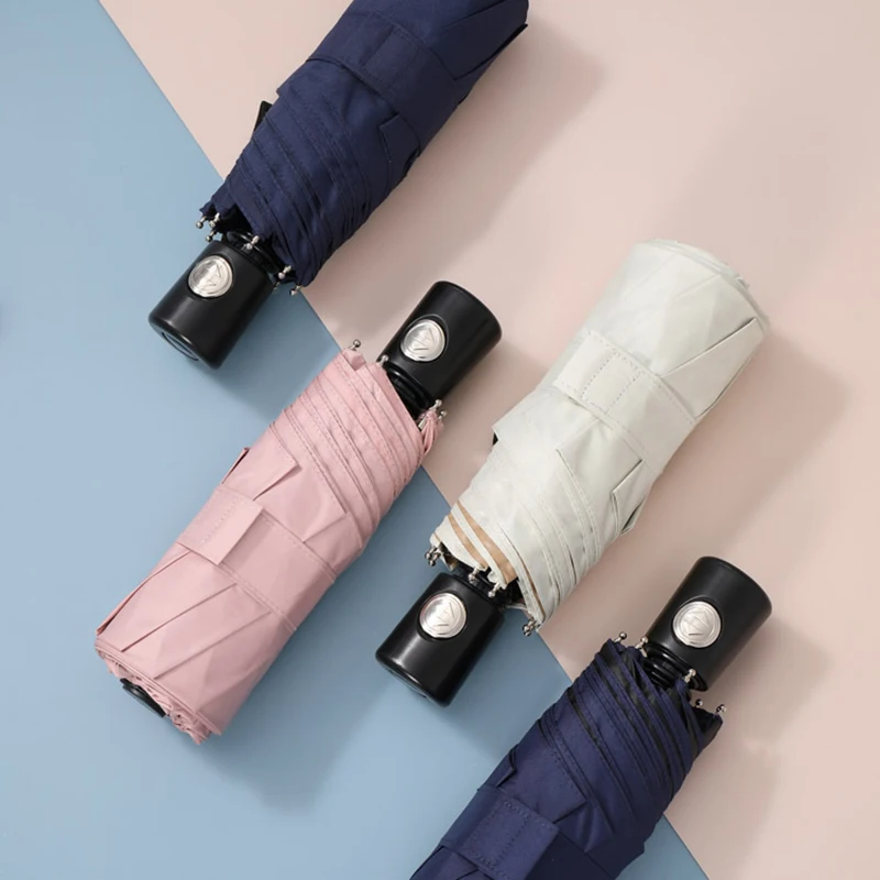 

Складной зонт с защитой от ультрафиолета, карманный зонтик заднего хода, розовый самурайский меч, бытовые товары YYY45XP