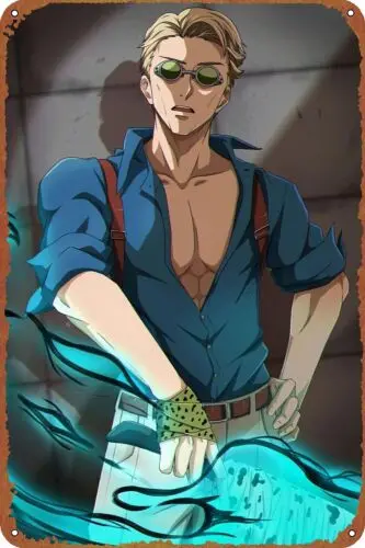 Kento Nanami комикс плакат металлический жестяной знак настенные декоративные знаки