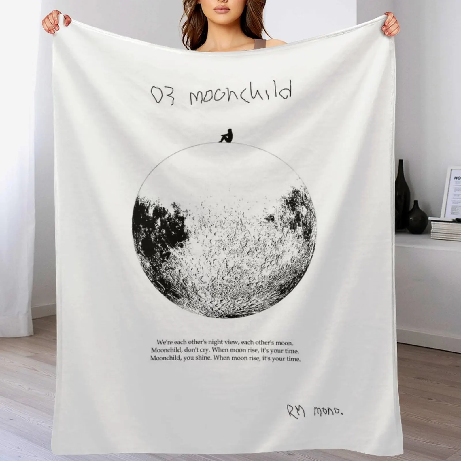 RM Моно. - Одеяло Moonchild одеяла для диванов детских перемещения