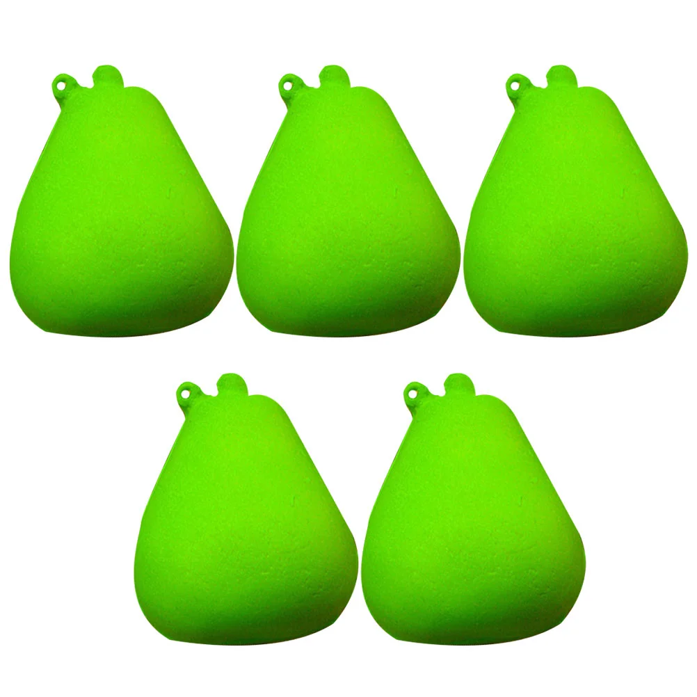 

5 Pcs Toy Pear Squeeze Relieve PU Slow Rising Rebound Squeezing Decompression Toys
