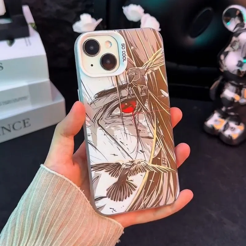 Фото Матовый чехол для телефона Naruto Uchiha Itachi для Huawei Honor X8d X5c X9d X6c X7d 400 200 90 X6b X7a X9a X5 X8a X9b Smart Lite 4G 5G №1