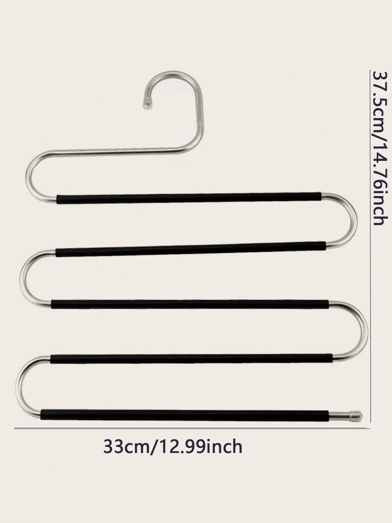 Многофункциональная S-образная Вешалка Для Брюк Регулируемый Органайзер Одежды