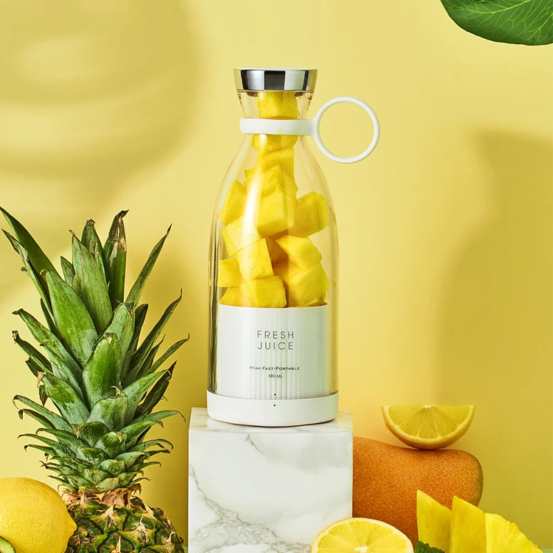 Электрическая соковыжималка блендер миксеры для фруктов чашка портативная