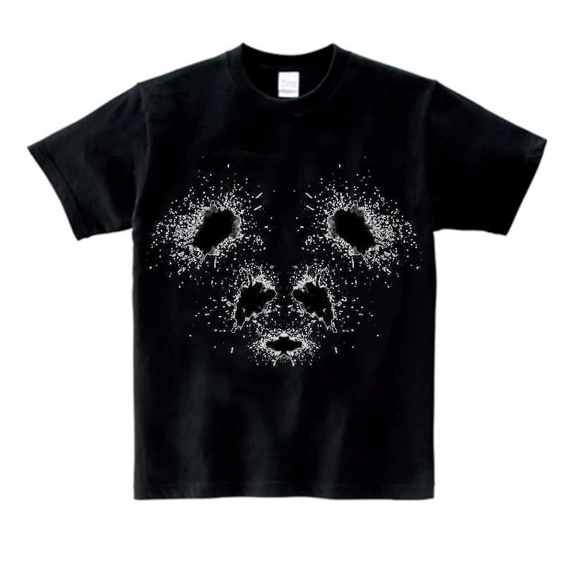 

Детская Хлопковая футболка с мультяшным принтом панды, топ для мальчиков и девочек, детская летняя повседневная детская футболка с коротки...