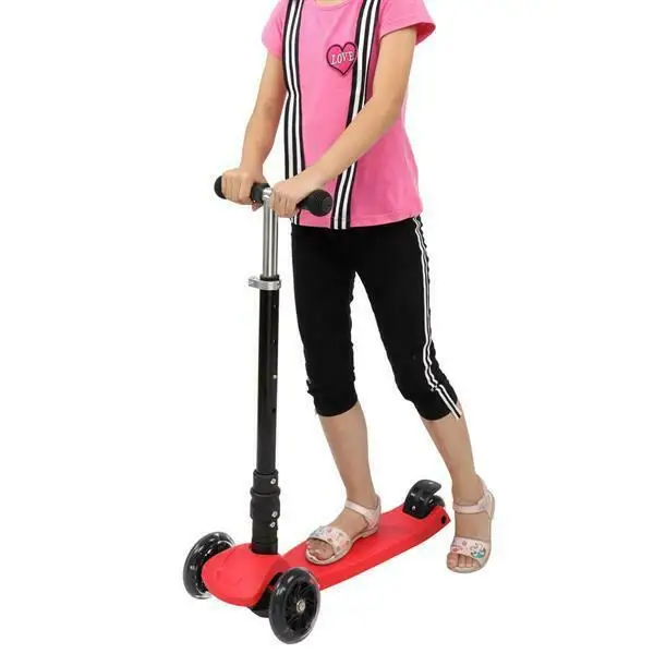 

Foldable Three Wheel Scooter Red
