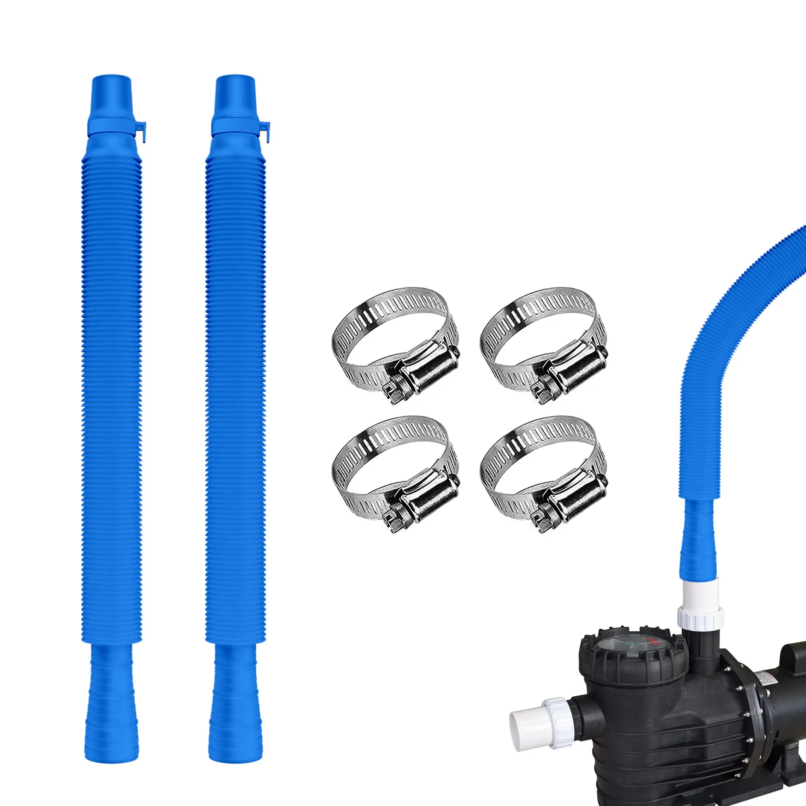 

Swimming Pool Replacement Hose Set Pool Pump Replacement Hose Filter Pump Hose Pool Filter Replacement Hose For Pool Pump Filter