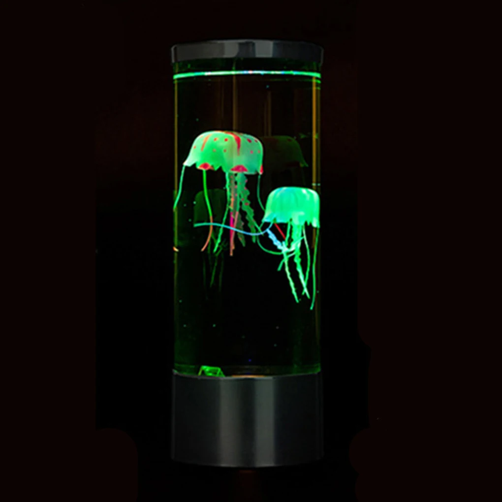 

Aquarium Fishtank Night Lamp Office Bedroom Bedside Decorative Light