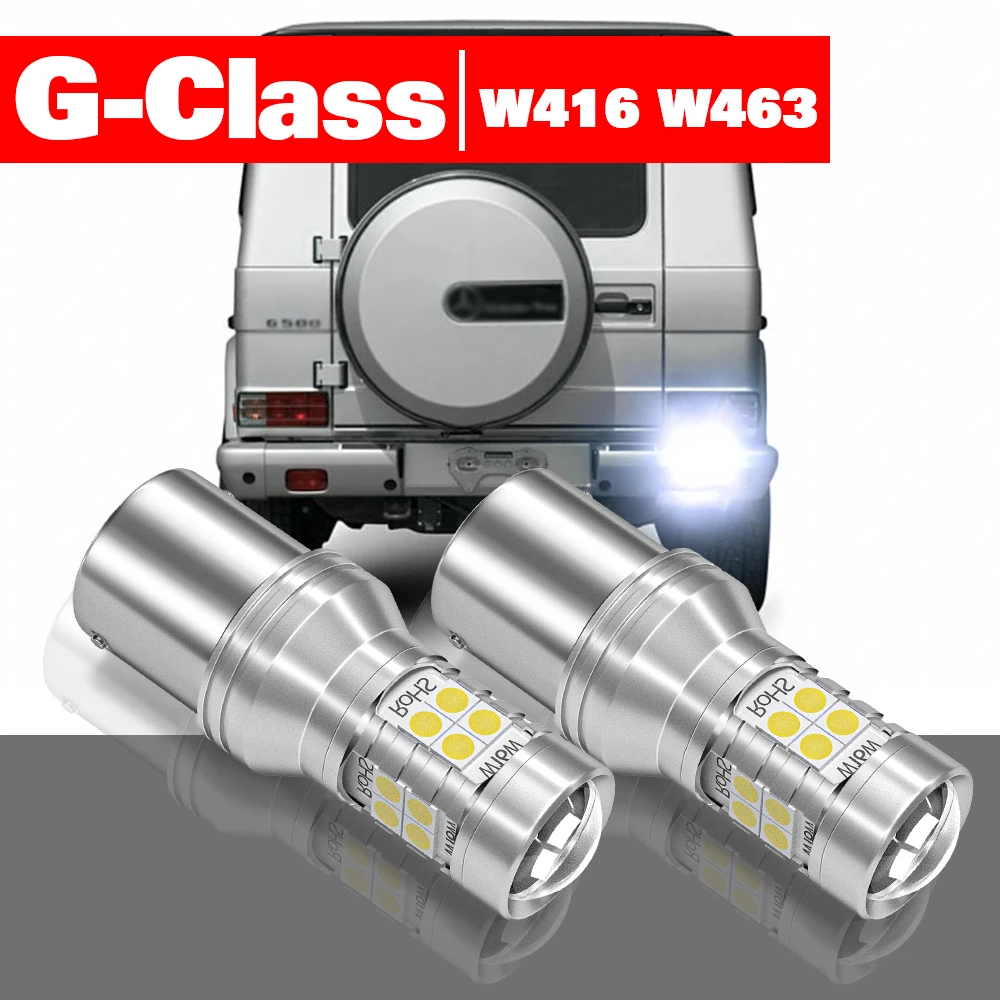 

For Mercedes Benz G Class W416 W463 1990-2006 Accessories 2pcs LED Reverse Light Backup Lamp 2000 2001 2002 2003 2004 2005