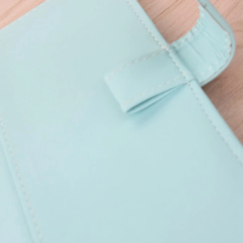 Блокнот с милым кольцом дневник кожаная обложка журналы офисная личная папка