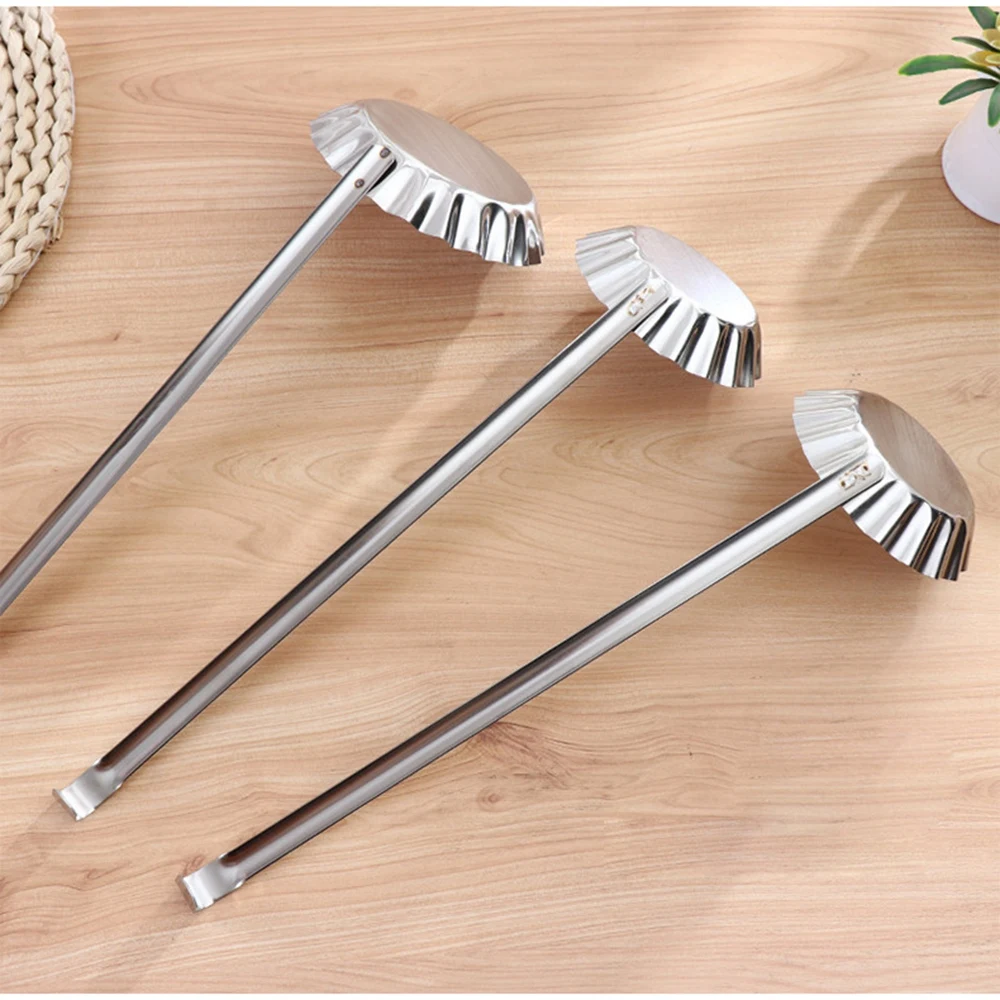 

Stainless Steel Meatball Spoon Pancake Scoop Meat Pie Maker Non-Stick Fried Food Mold Kitchen Utensils Cooking Tools Heatproof