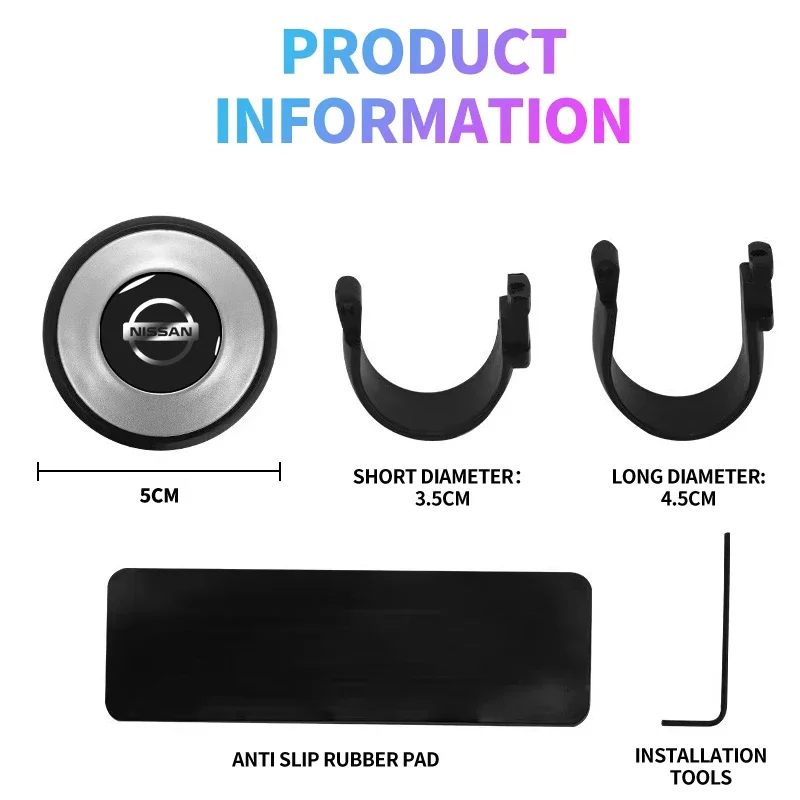 Шаровая ручка усилителя рулевого колеса 360 мощности управления автомобиля для