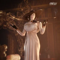 NECA Patriot Studio Patriot Resident Evil 8 The Eight Foot Lady Vampire Figure Doll Soldier Model Movie Multiverse Biochemical