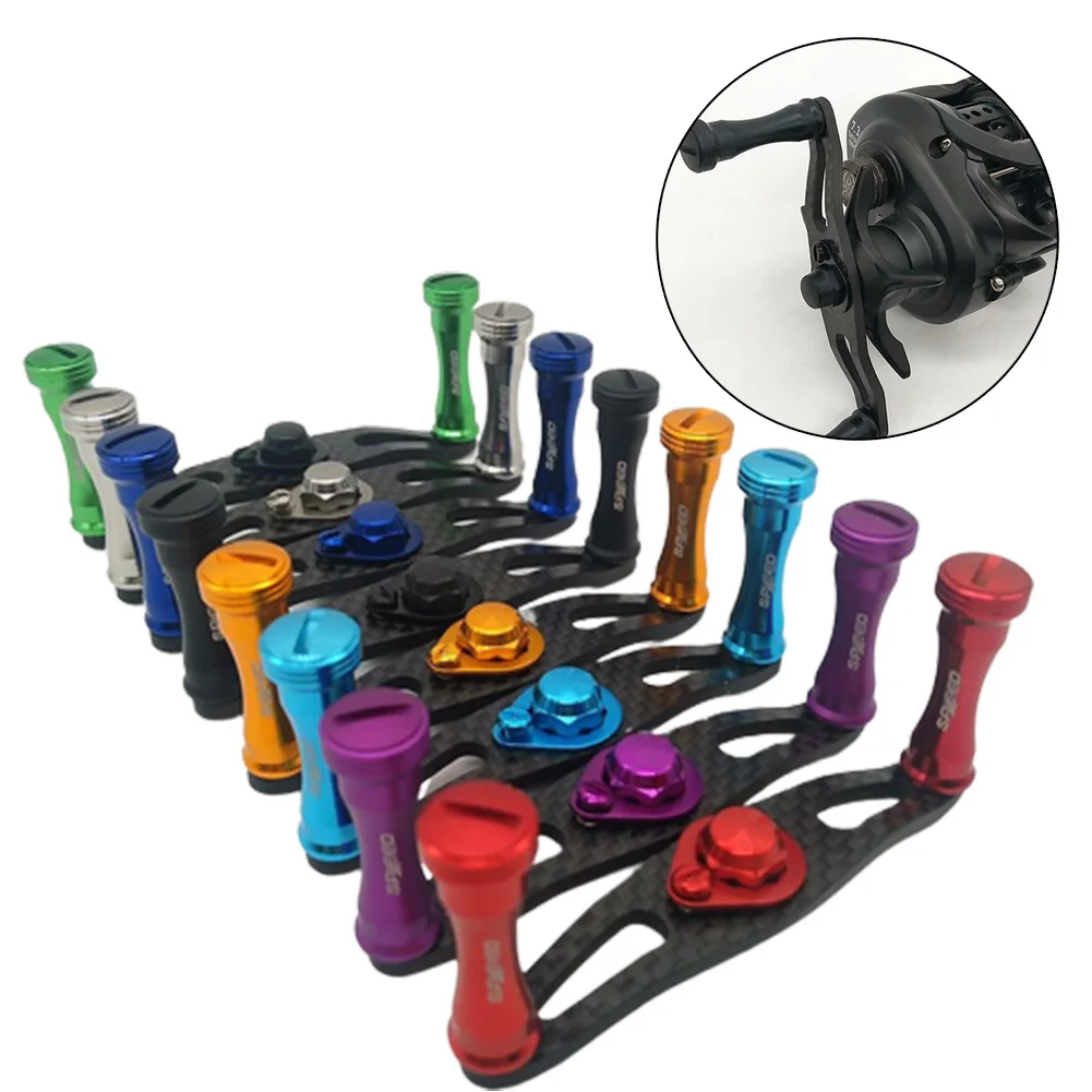 

85mm Super Power Fishing Reel Handle For Abu Garcia Daiwa Baitcasting Reel Knob Removable High Density Knobs Fishing Tackle