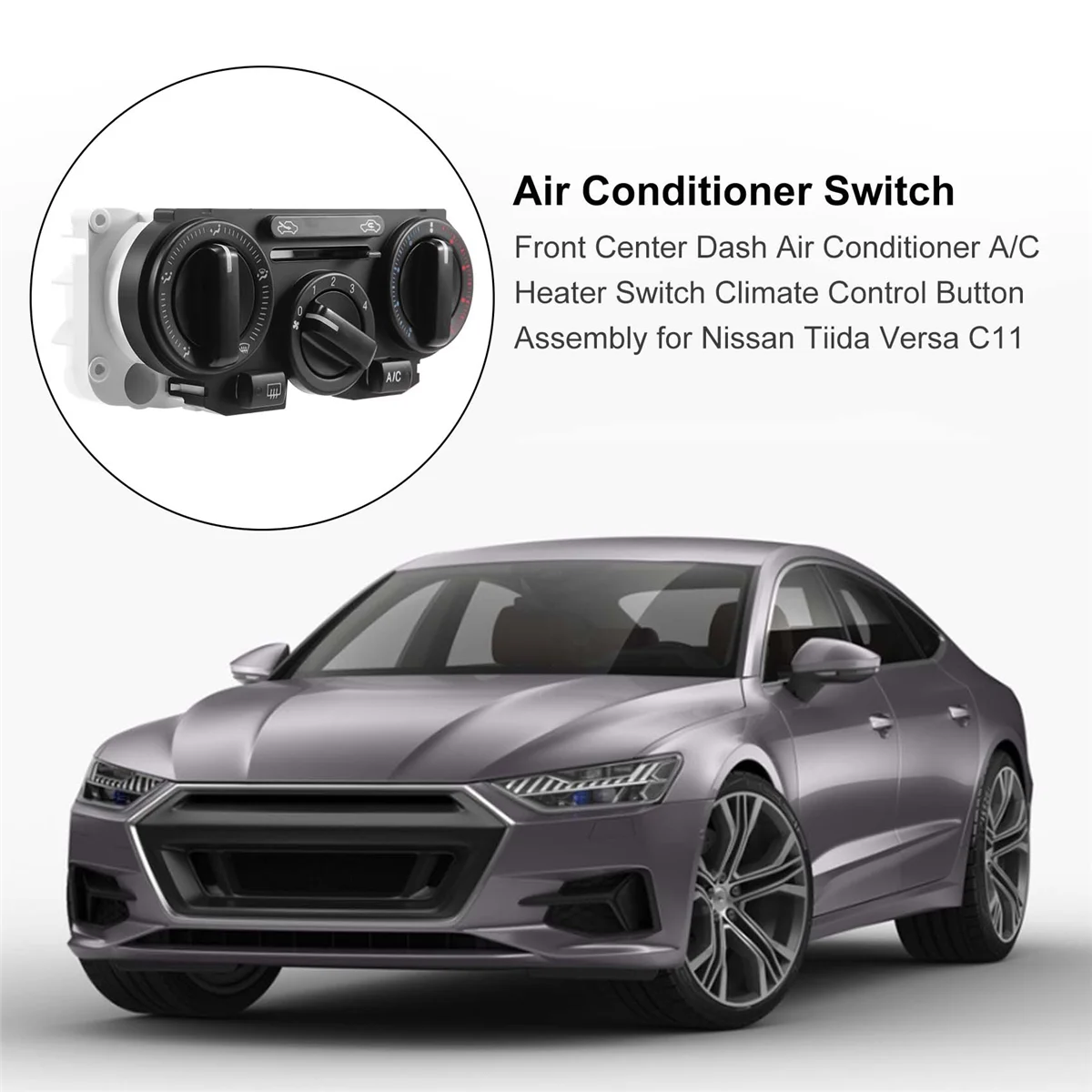 Передняя центральная приборная панель кондиционер обогреватель переключатель