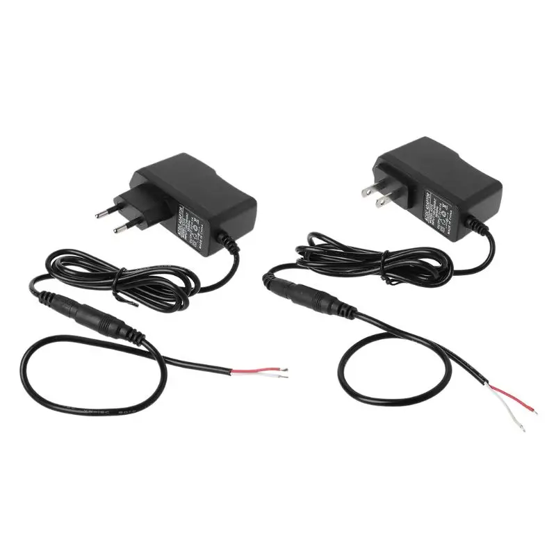 

2x AA AAA Battery 5.5mmx2.1mm Converter Adapter 100-240V to for Dc 3V 1A Power Supply EU Plug for