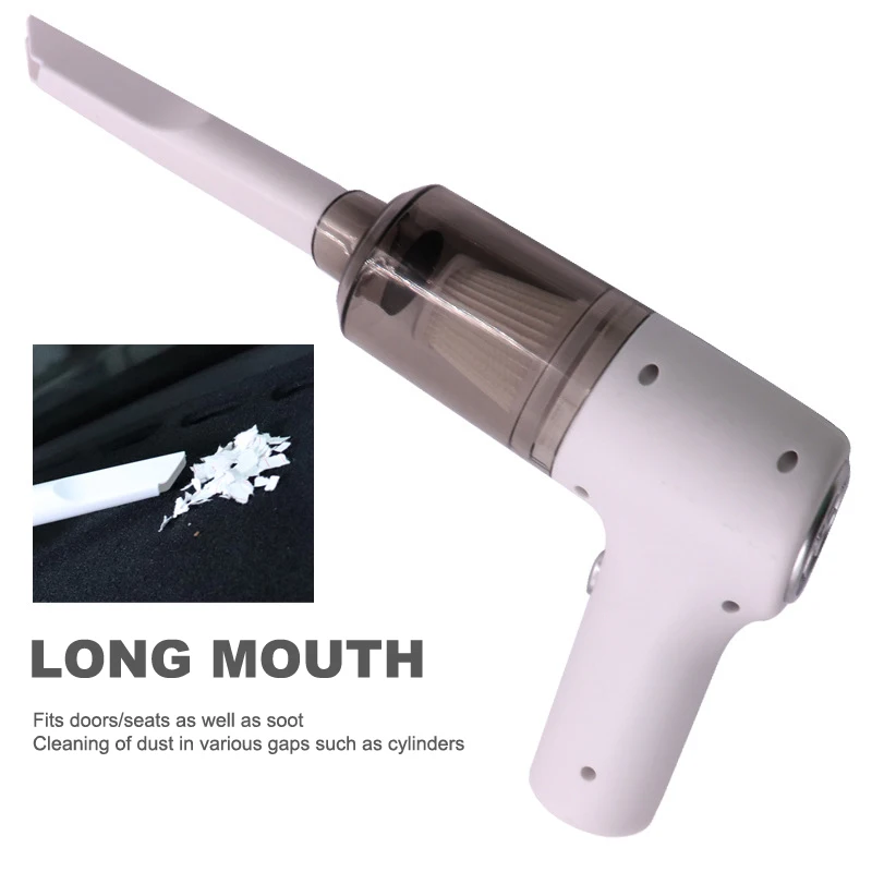 

Multifunction Powerful Car Vacuum Cleaner Strong Suction Car Dust Sweeper Cordless Portable Auto Interior Cleaner for Car Home