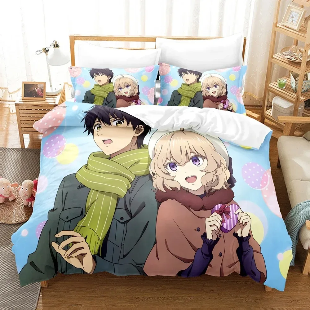 3D Anime InSpectre Fictitious reasoning Bedding Sets Duvet Cover Set With Pillowcase Twin Full Queen King Bedclothes Bed Linen