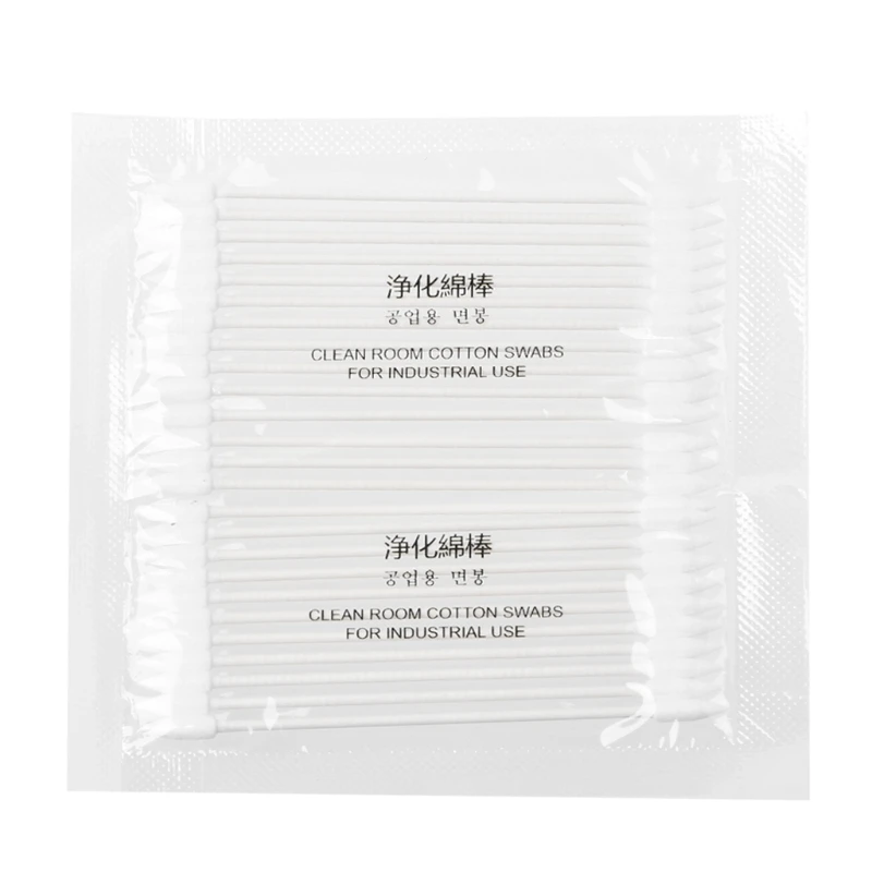 

25x Cotton Disposable Stick Cleaning Tool for Earphone Phone Charge Port