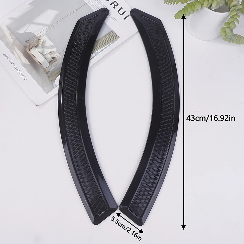 

2 шт., расширенная резина из углеродного волокна, автомобильное колесо, брови, универсальная защитная накладка, полоса против царапин, расширение крыльев, арка, поставка автомобиля