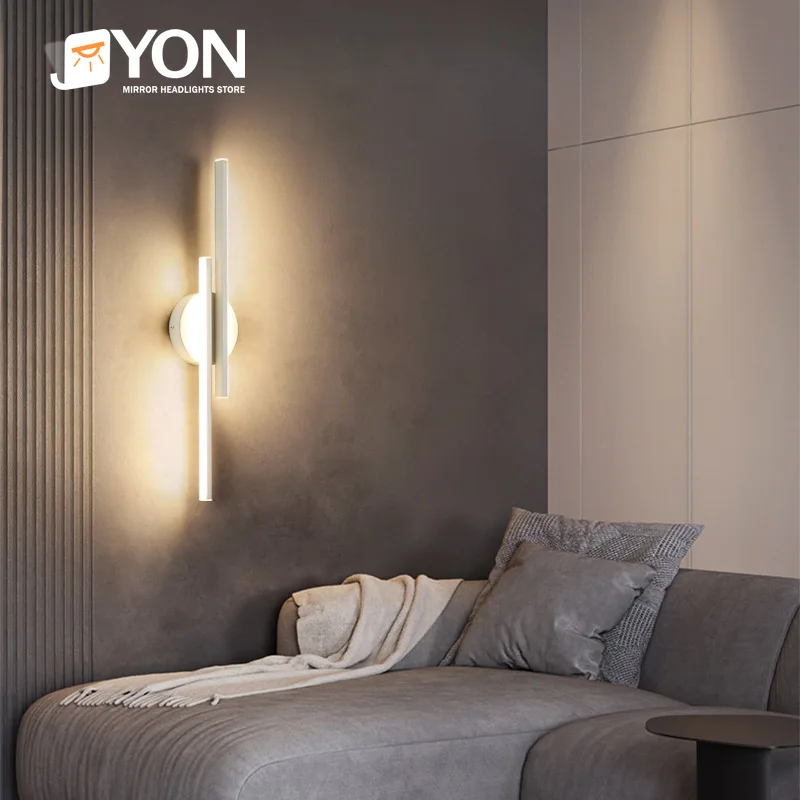 

Nordic Indoor LED Wall Lamps 14W 16W Mirror Front Light with Switch Wall Sconce for Bedroom Bedside Wall Lights AC110V/220V
