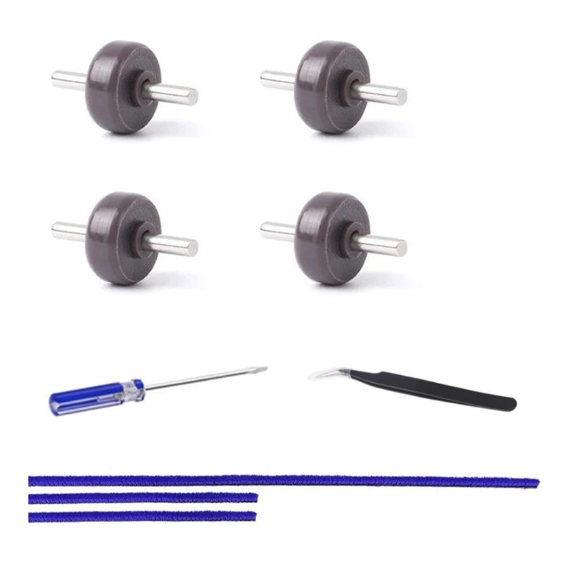 Мягкие плюшевые полоски + передний ролик и ось запасные части для пылесоса Dyson V6 V7