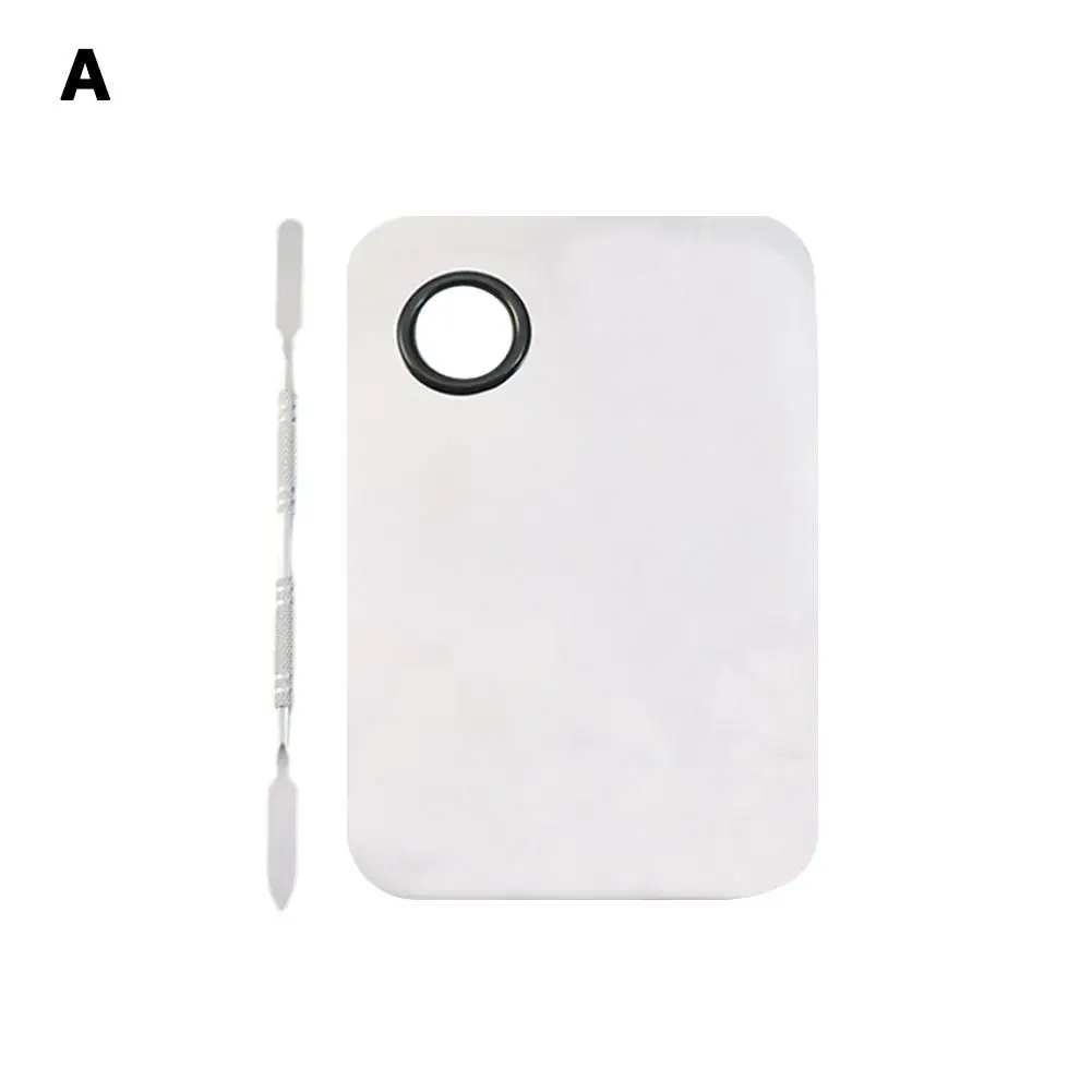 Палитра для смешивания макияжа улучшенный металлический лоток из нержавеющей