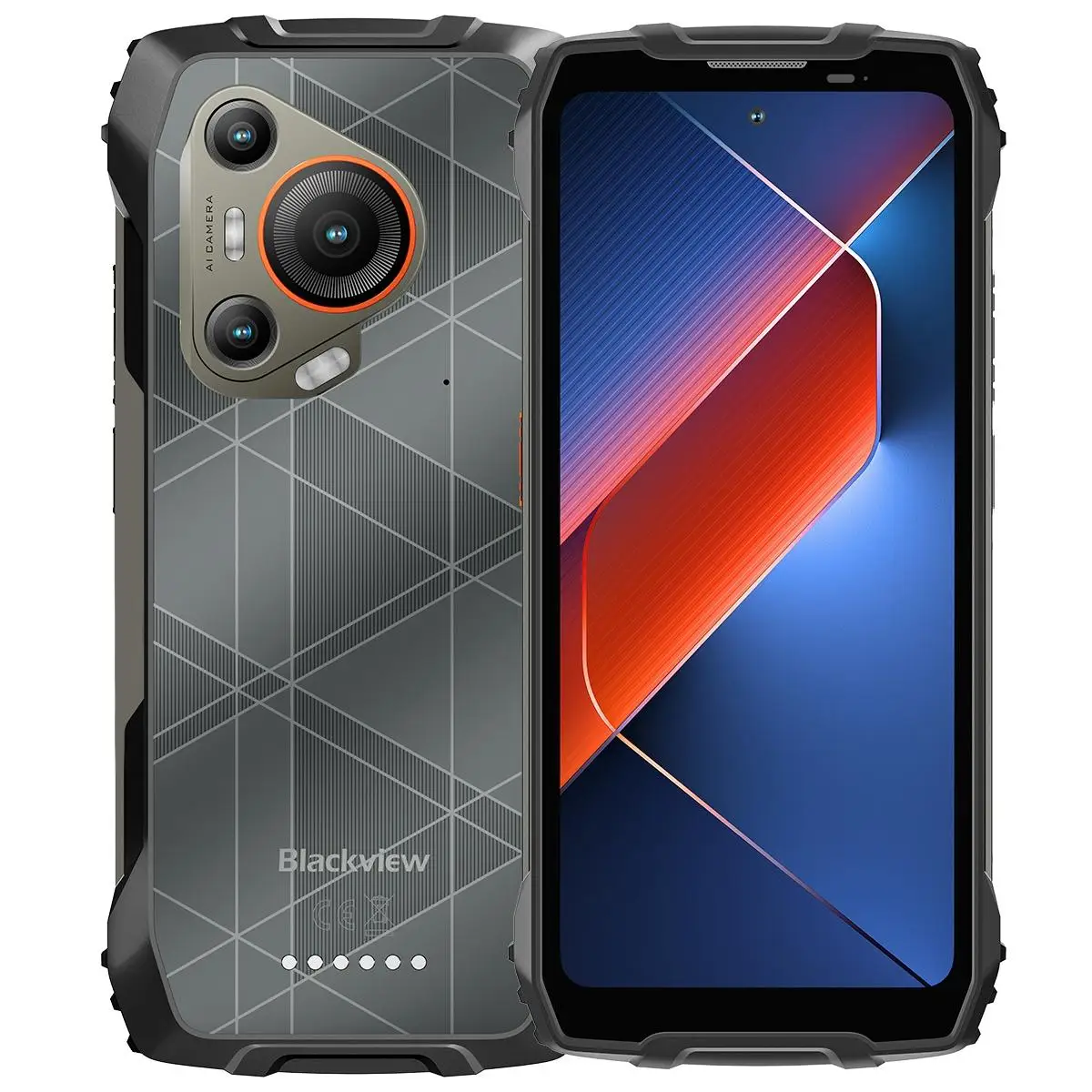 Фото Прочный смартфон Blackview BL7000 5G, 6,78 дюйма, HD + 2,4K, дисплей, 120 Гц, 8 ГБ, 256 ГБ, 50 МП, камера, 7500 мАч, 33 Вт, Android 15 NFC №1