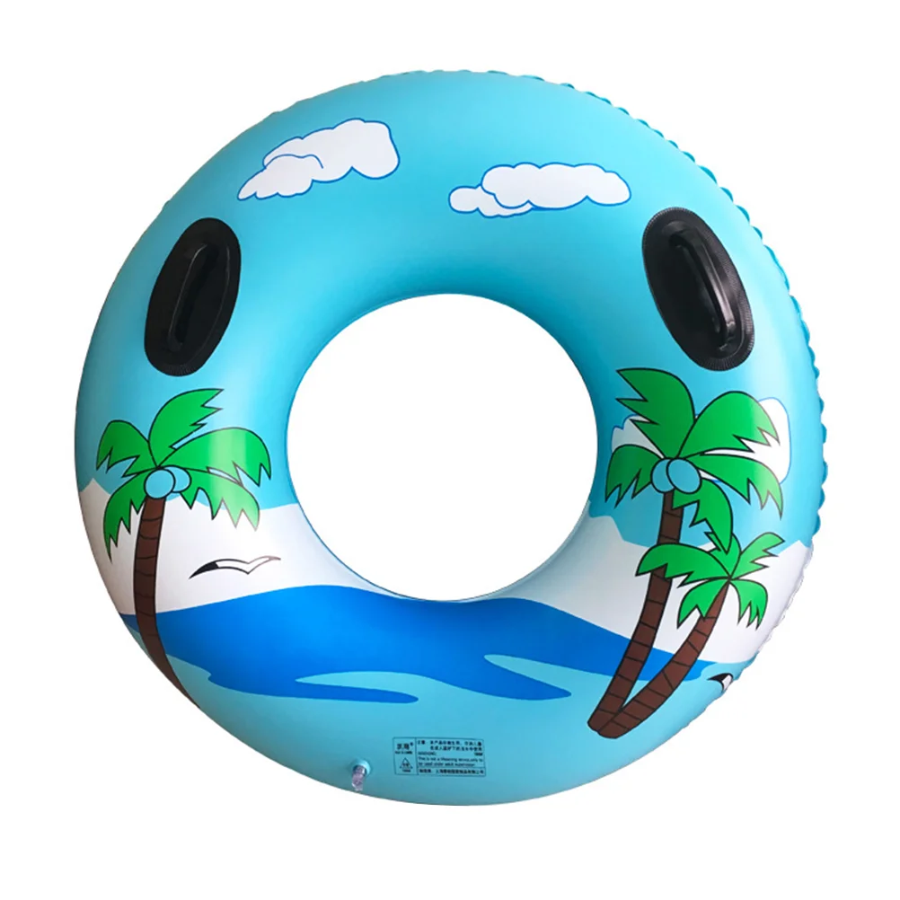 

Pool Floats Ring Party Swim Swimming Beach Inflatable Tube Hawaii Float Aid Fashion Decor Kid Helper Learn Pattern Tree Rings
