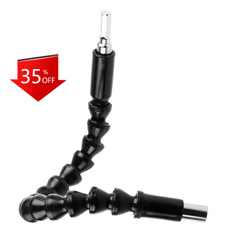 

1x300mm Flexible Shaft Extension Screwdriver Drill Bit Holder Link Adapter Kit