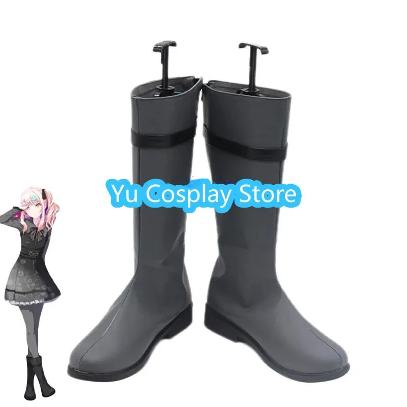 AKIYAMA MIZUKI обувь для косплея из искусственной кожи Хэллоуин карнавальные ботинки
