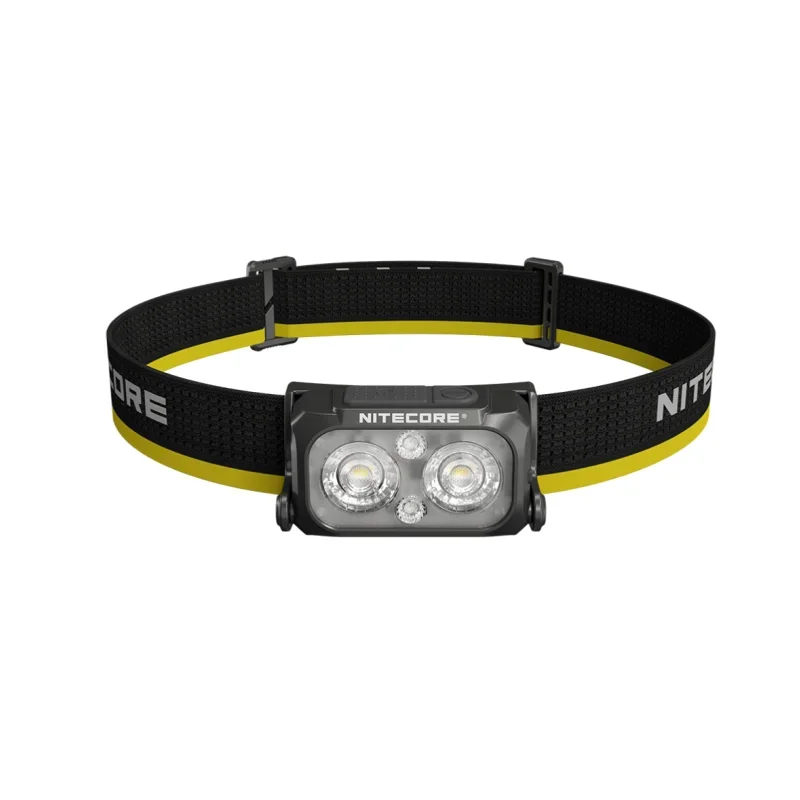 Фото Оригинальный налобный фонарь NITECORE NU25 MCT 400 люмен, красный/белый/высокоцветный уличный водонепроницаемый фонарик №2