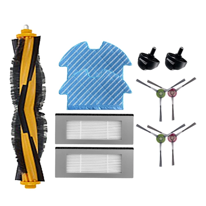 

11Pcs HEPA Filter Main Side Brush Mop Cloth Wheels For Ecovacs Deebot Ozmo 900 DN5G Robot Vacuum Cleaner Accessories