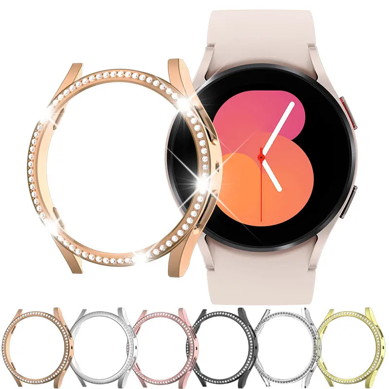 

Bling Diamond Case For Samsung Galaxy Watch 5 40 44mm No Screen Protector Bumper Protective Cover Galaxy Watch 4 40mm 44mm