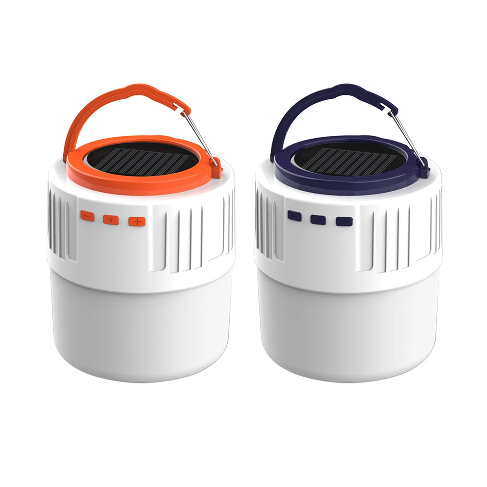 

Camping Light Solar Camping Lantern Bluetooth-compatible Audio Sound Outdoor Tent Lamp Power Bank Powerful Lamp