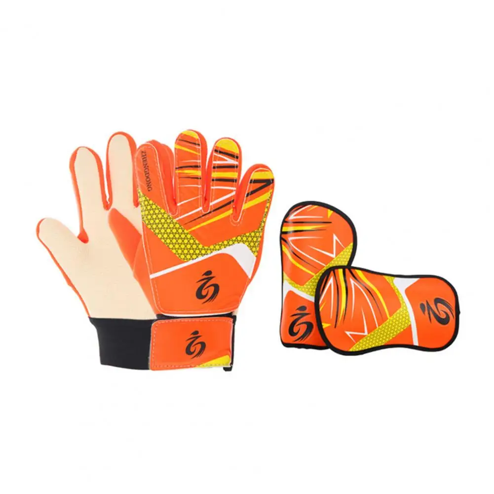 

Перчатки для вратаря, защитные противоскользящие дышащие дизайнерские перчатки для вратаря с двумя пальцами, 1 комплект