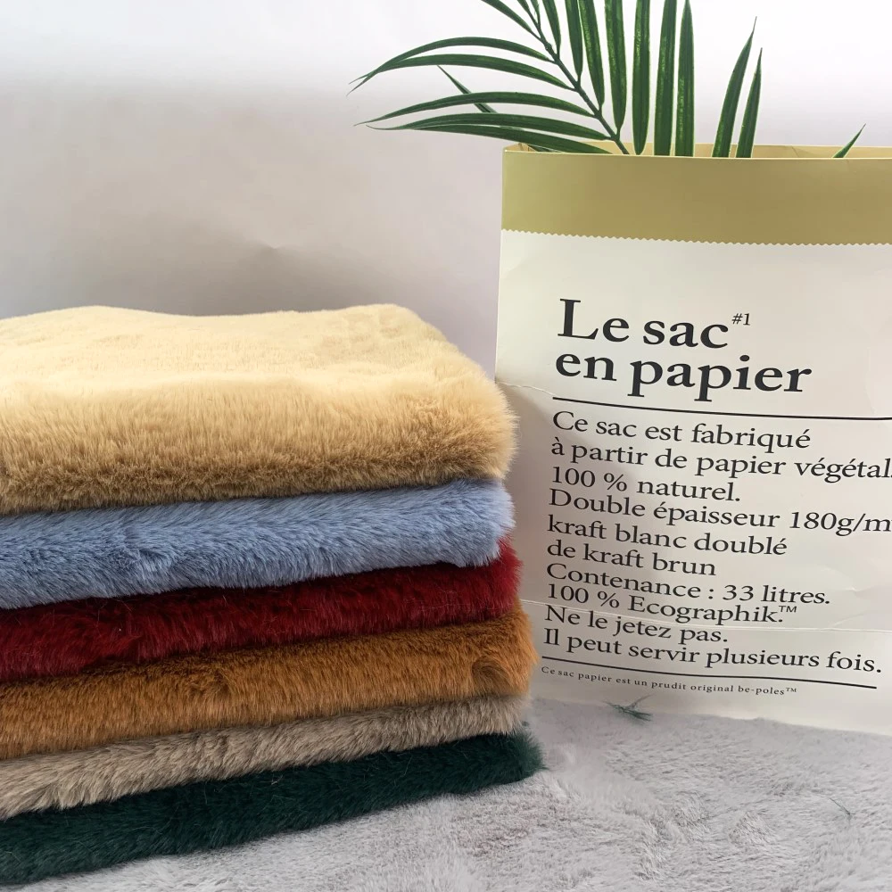 Sewbato Новинка 10 мм мягкая искусственная меховая ткань 160x50 см Экологически чистая