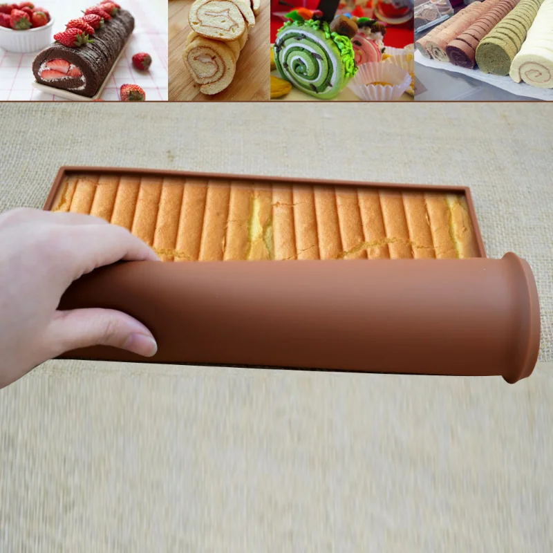 

Silicone Baking Mat Cake Roll Pad Molds Macaron Swiss Roll Oven Mat Non-stick Baking Pastry Tools Kitchen Gadgets Accessories