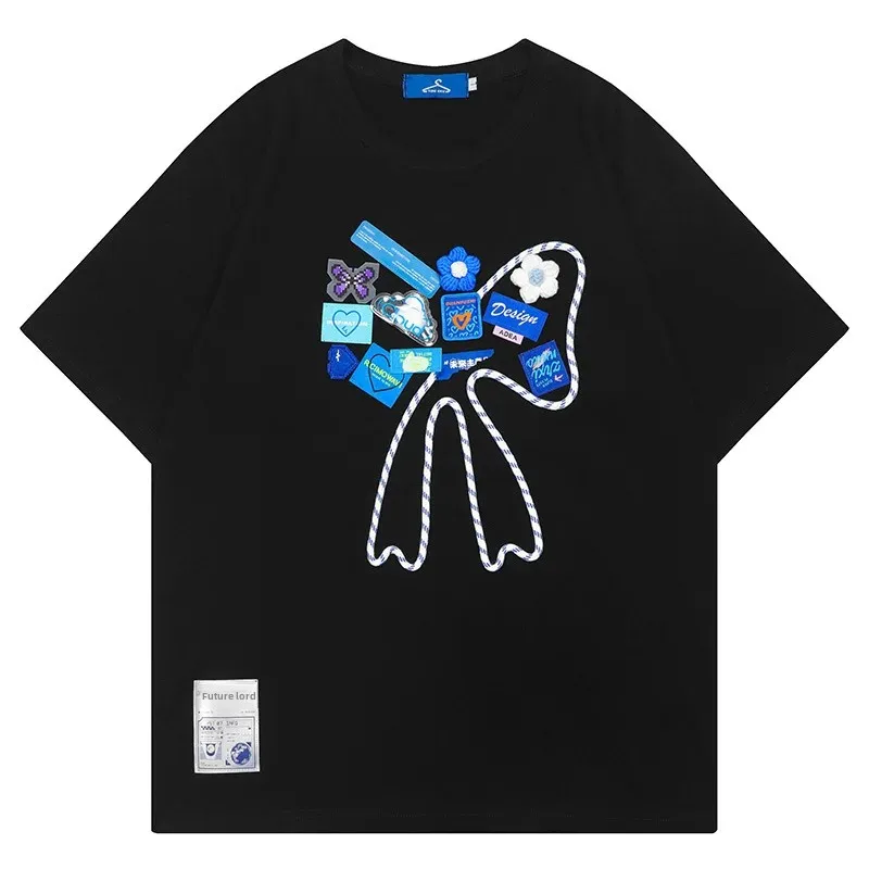 Yprsamerican стиль винтажный Модный дизайн банта Чувствительная нишевая мужская