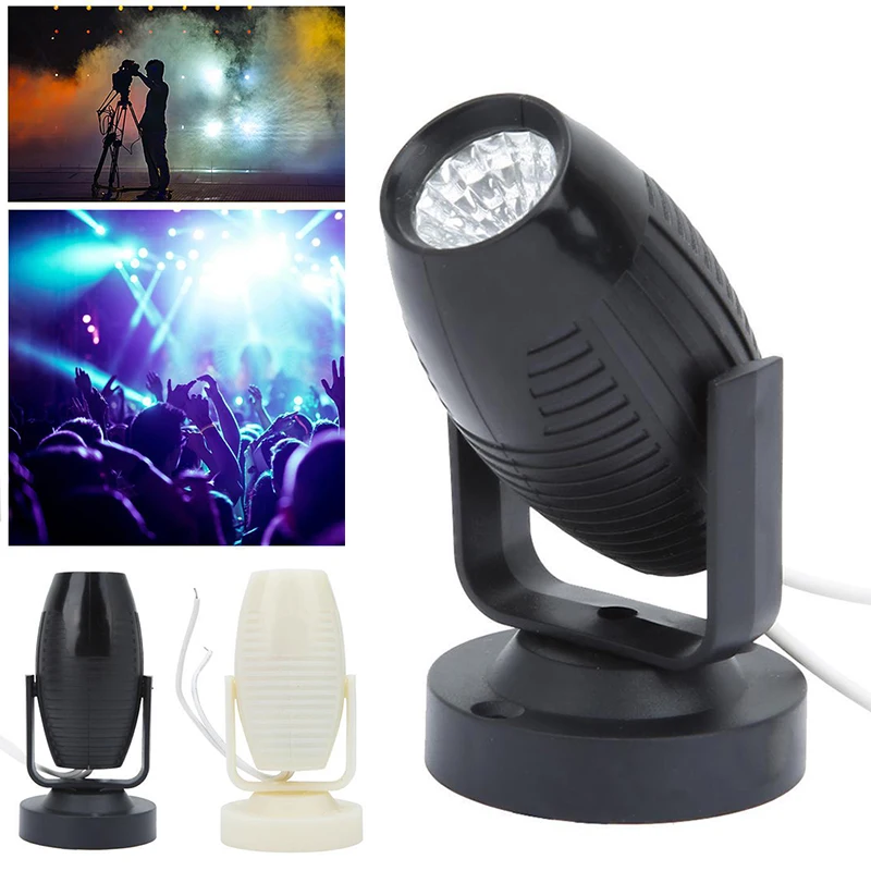 

85-265V Projector Spotlight 360 Degree LED Stage Spotlight RGB Flashing Night Club DJ Disco Stage Lighting Atmosphere Beam Lamp