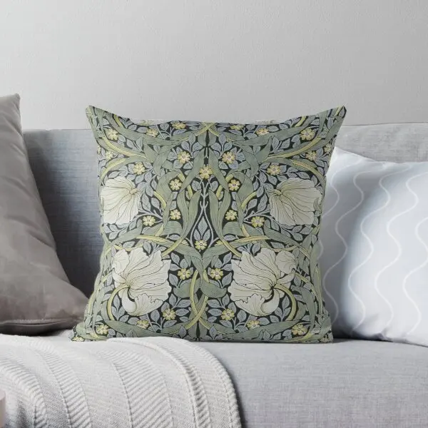 

William Morris ernel Design Printing Throw Pillow Cover Waist Sofa Wedding Fashion Decor Throw Home Car Pillows not include