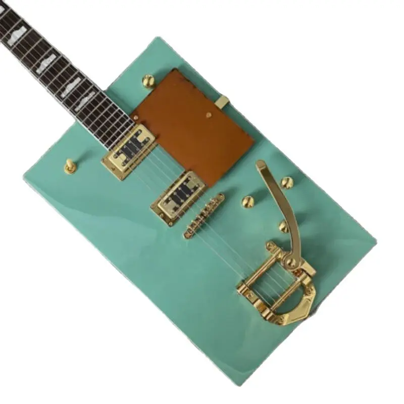 

High Quality Green Electric Guitar 6 String Rosewood Fingerboard Basswood Body