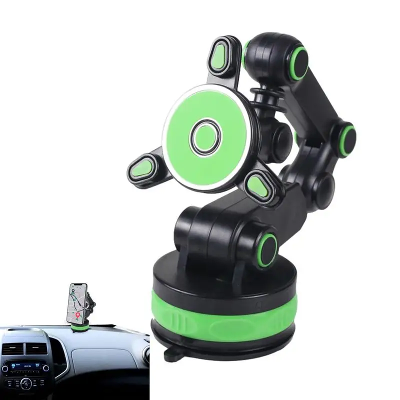 

Car Cellphone Holders Strong Suction Phone Holder Dashboard Phone Mount Magnetic Universal Cellphone Holders 360 Degrees
