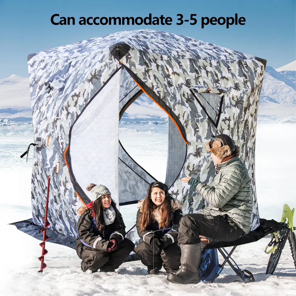 Утолщенная хлопковая палатка для рыбалки