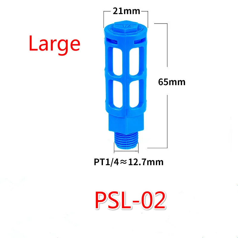 

Воздушный глушитель, пластиковый глушитель, пневматический 1/8 1/4 3/8 1/2 3/4 G1, наружная резьба, поглощающий шумовой фильтр, противоскользящий замок для запотеющего насоса