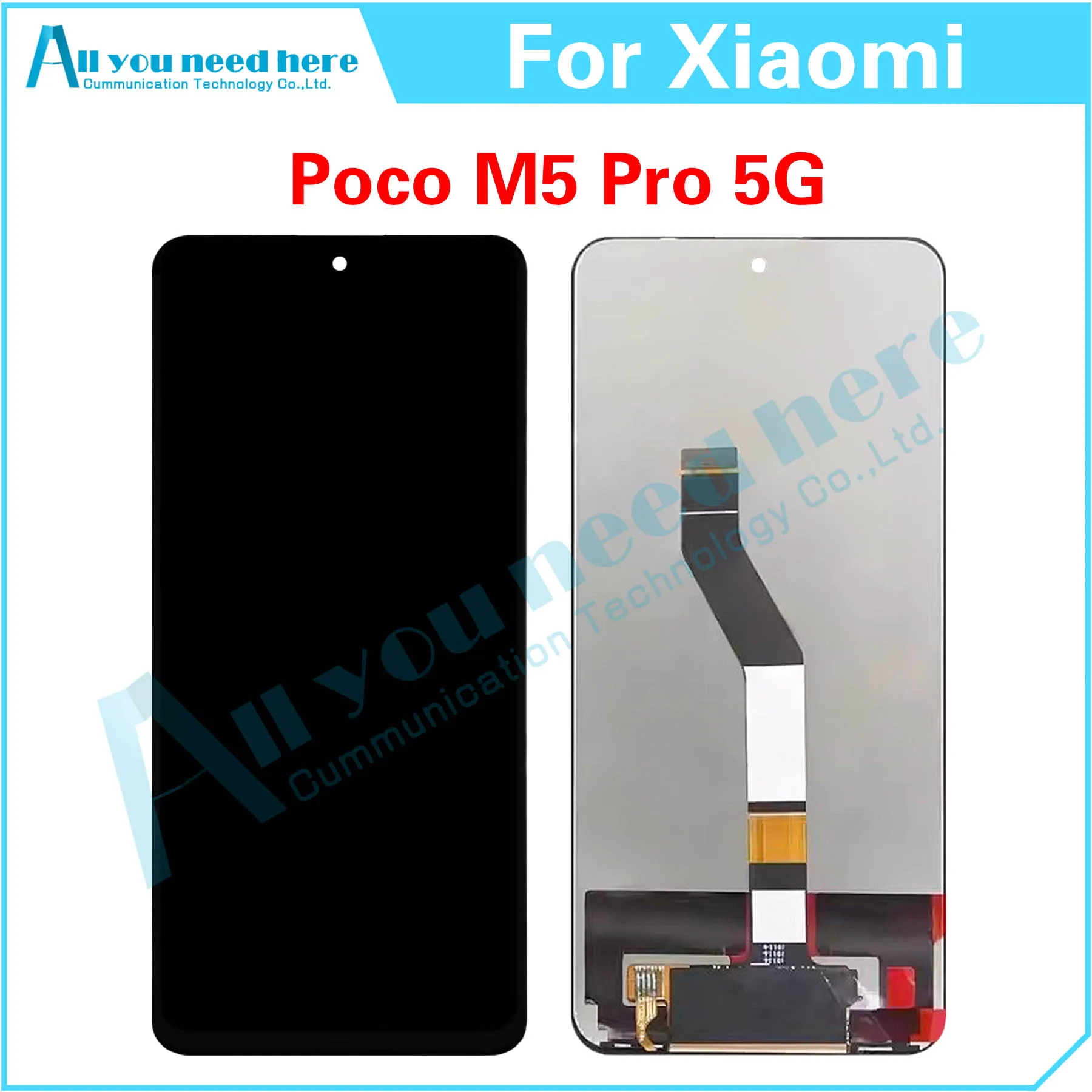 100% протестированный сенсорный ЖК-дисплей для Xiaomi Poco M4 Pro дигитайзер в сборе M4Pro