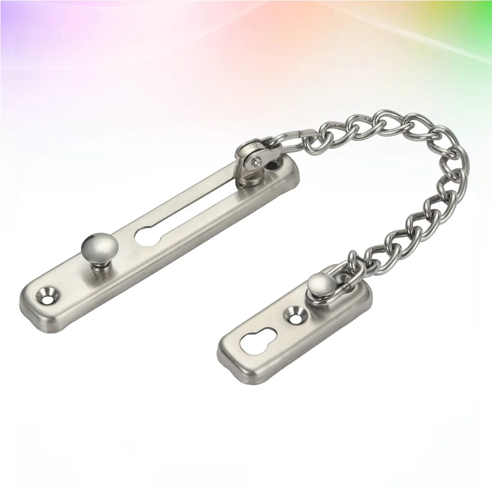 

Chain Door Lock Guard Front Deadbolt Heavy Duty Safety Strongest Key Extruded