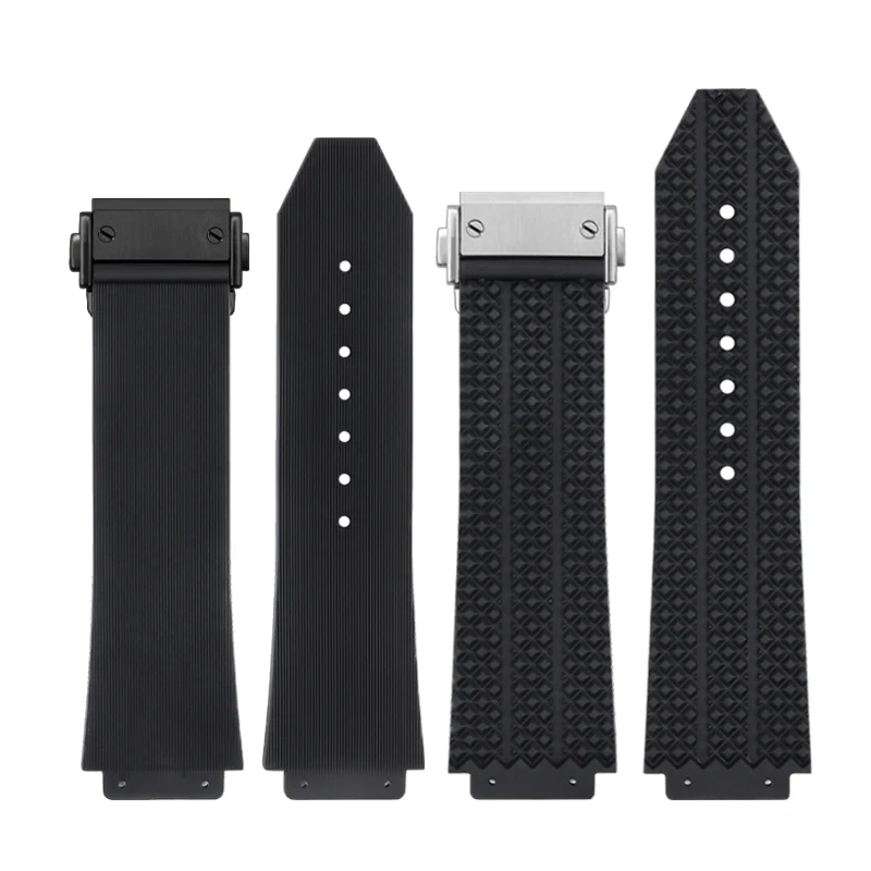

Rubber watch chain substitute for HUBLOT Hengbao HB Yubo classic fusion big bang silicone watch band convex mouth 26 * 19