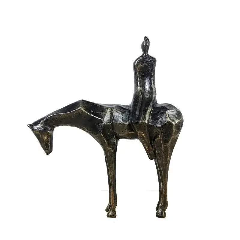 Статуя кавалера из фигурок Минималистичная репродукция